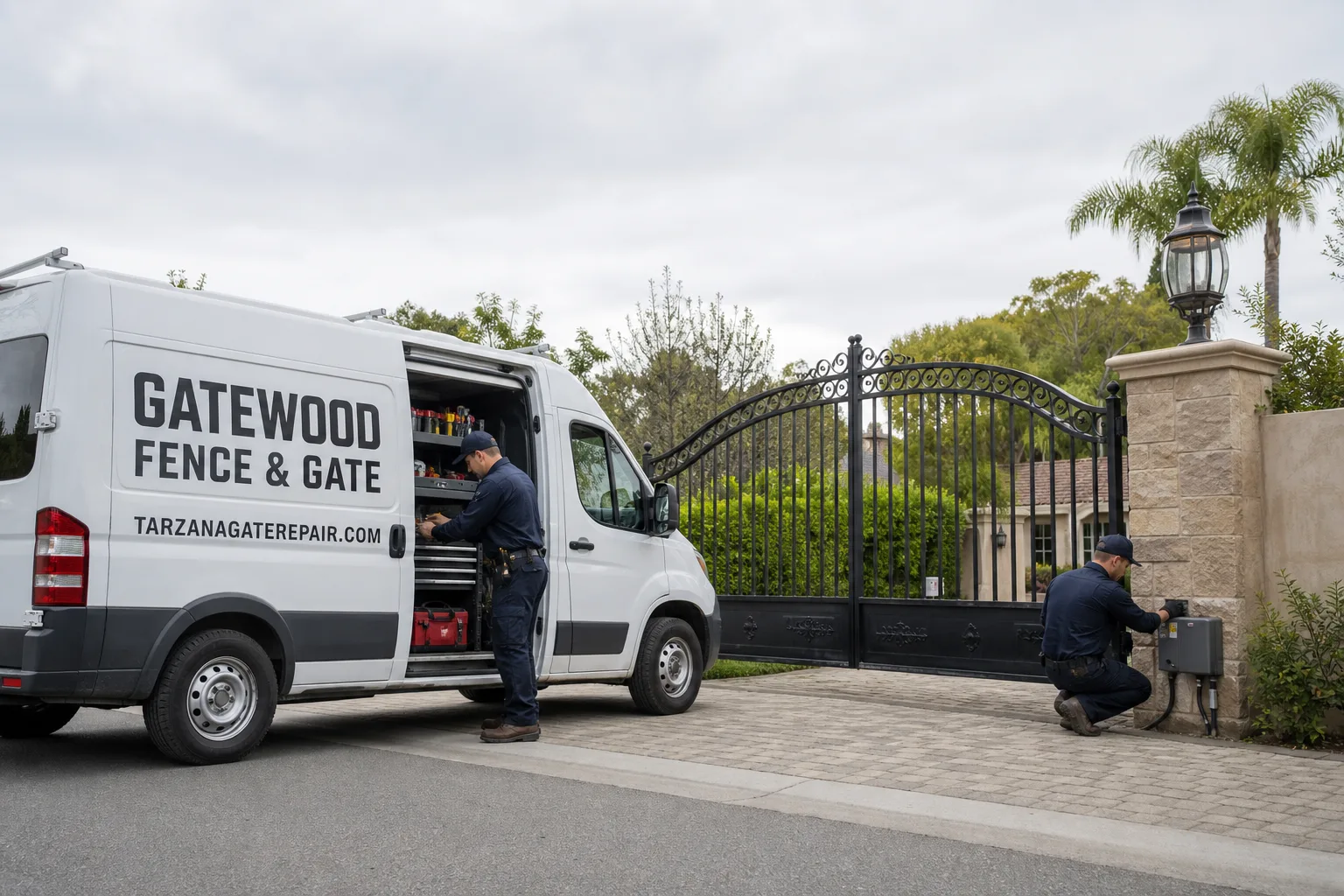 Gate Access Control in Tarzana, CA | Gatewood Fence & Gate - Gatewood Fence & Gate